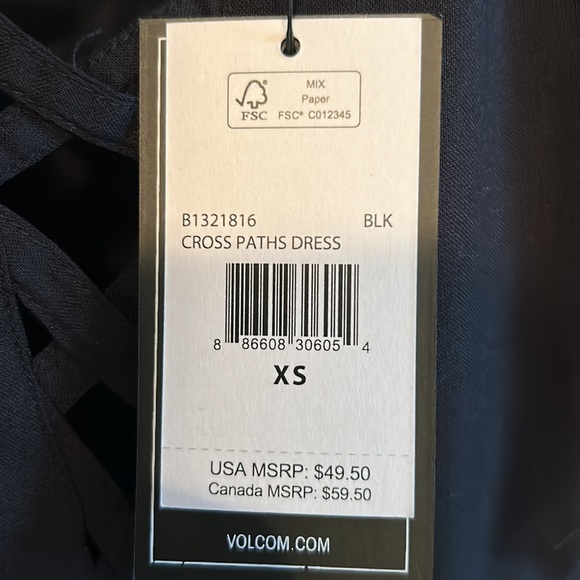 Volcom Little Black Dress - Picture 4 of 4